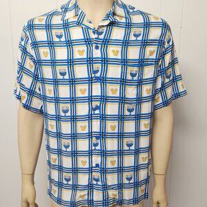 Disney Mickey Mouse shirt M men's Hanukkah short sleeve